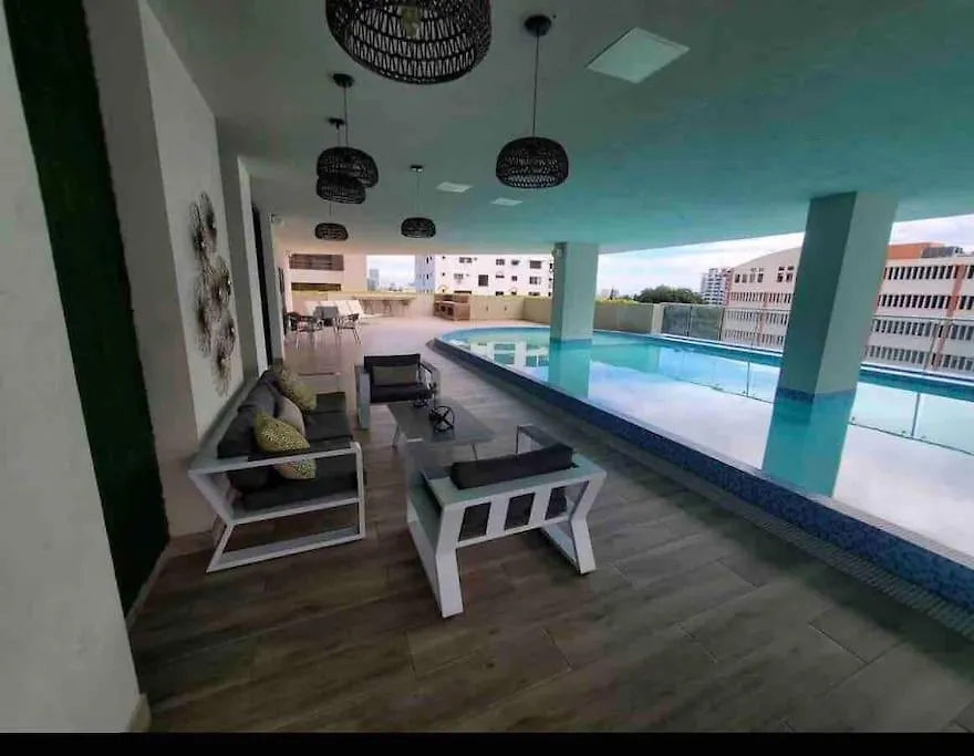 סנטו דומינגו Deluxe_Suite_1Bdr_Pool_Gym_Saune סנטו דומינגו